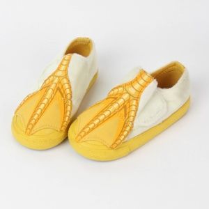 Converse Shoes Furry Baby Bird Feet Sneakers Hook and Loop Size Infant 7